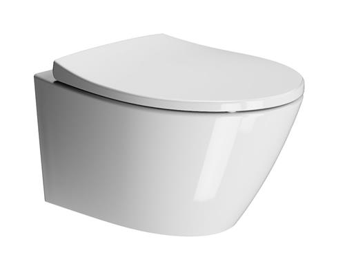 GSI Modo vægtoilet 52x37cm Swirlflush hvid