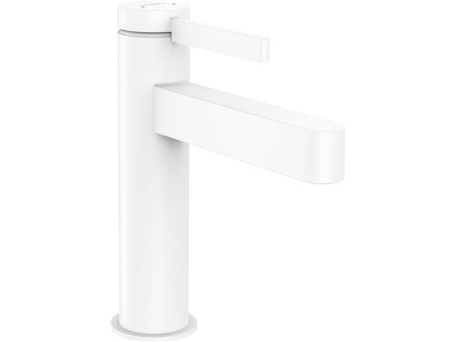 Hansgrohe Finoris 1-Hand-Waschtischbatterie 110 Mit Lift-Up-Bodenventil Weiß Matt