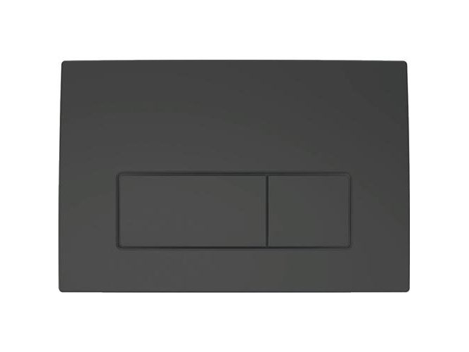 Geberit Delta50 kontrollpanel duo, svart matt | VVS Artiklar - Badrum - Tillbehör för toalett | GameStuff