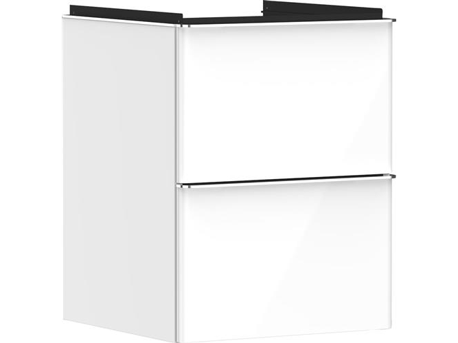 hansGrohe Xelu Q vaskeskab 480/475 2sk, hvid hgl