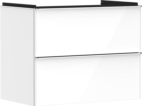 Hansgrohe Xelu Q underskab, 78x49,5 cm, hvid højglans