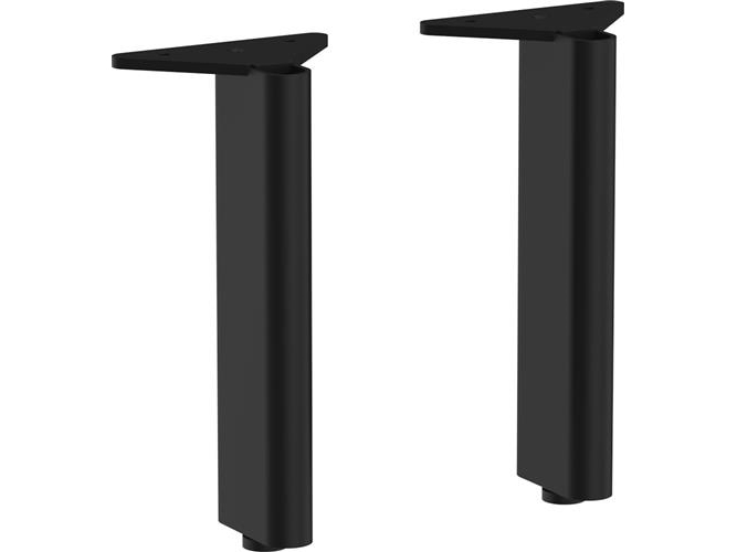 hansgrohe Xelu Q kalustejalat 175/60mm, 2 kpl, mattamusta