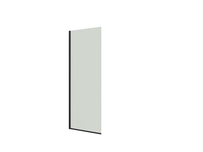 Dansani D91-03 Festwand 197,5 X 87-89 Cm Schwarz/Klarglas