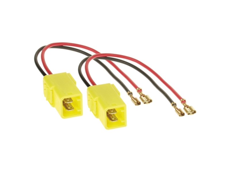 Acv 11-1045-01, Lautsprecher-Adapter, Brera 2005 - 2010 Front 145 1994 - 2001 Front + Heck 146 1995 - 2001 Front + Heck 147 2000 - 2010..., Gelb, Kun