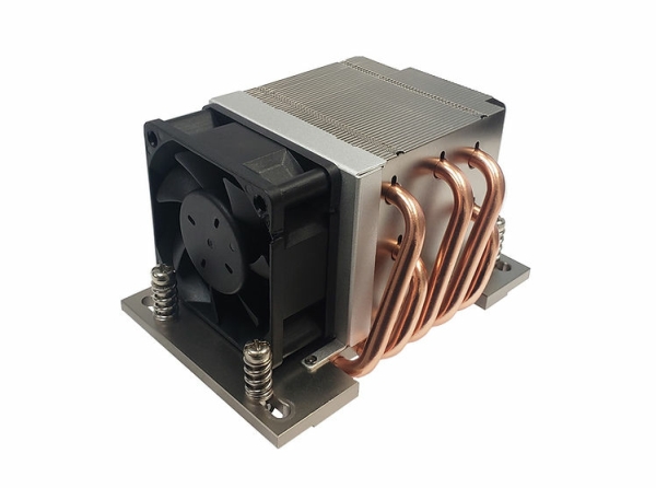 Dynatron A54, Luftkøler, 6 Cm, 2300 Rpm, 11000 Rpm, Sort, Grå