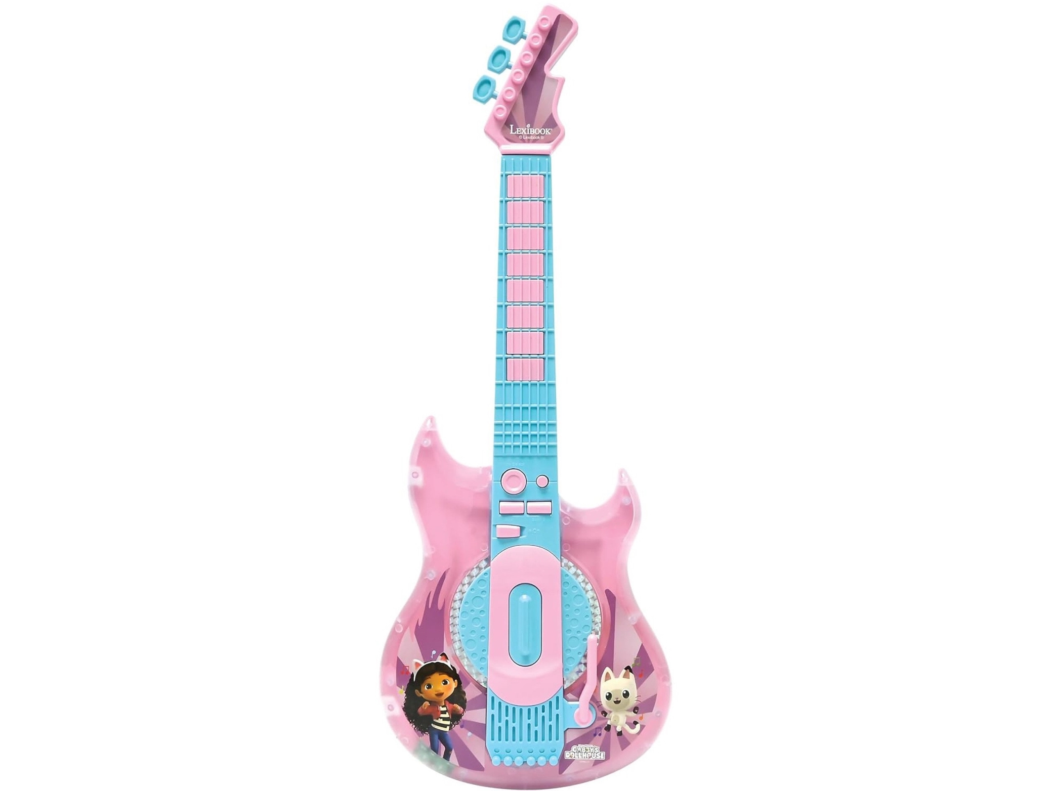 Gabby's Dollhouse Elektronisk Guitar med Lys og Briller med mikrofon