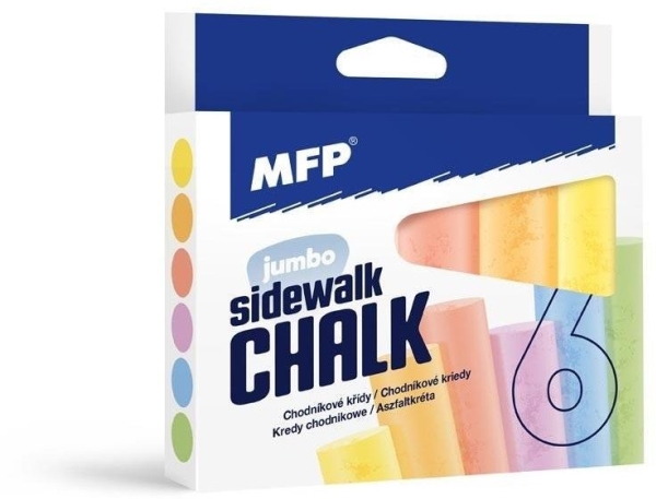 MFP oval brolægningskridt 6 farver