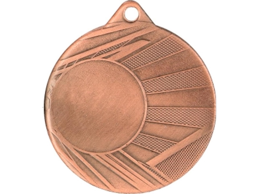 Tryumf Medalje Med Plads Til Klistermærke, Brun, Sr 50 Mm