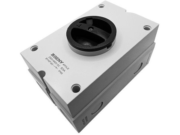 AC-afbryder 4P, 63A, 230VAC, IP65