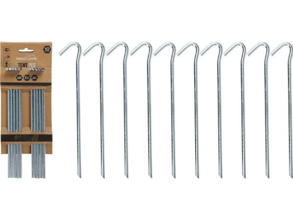 Redcliffs Teltpløkker 23 Cm - Sæt Á 10 Stk - Metal