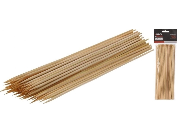 BBQ-SPETT 30CM LÅNGA 100ST BAMBU | Trädgården - Eldstad - Gillargaller | GameStuff