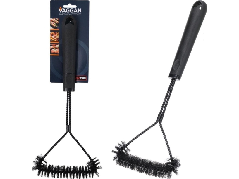 RISTBØRSTE SORT 39CM