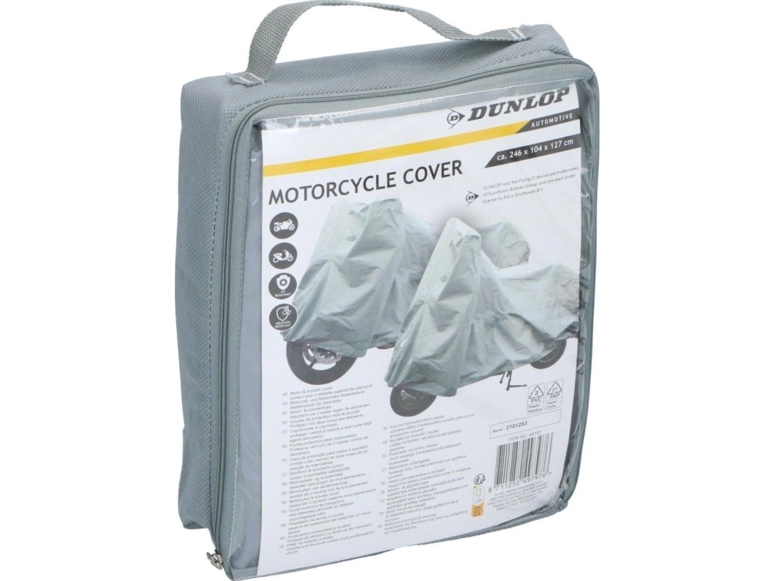 Motorskydd Dunlop 2,46 x 1,04 x 1,27 m | Bilvård & Biltillbehör - Däck & fälgar - Motorcykeldäck | GameStuff