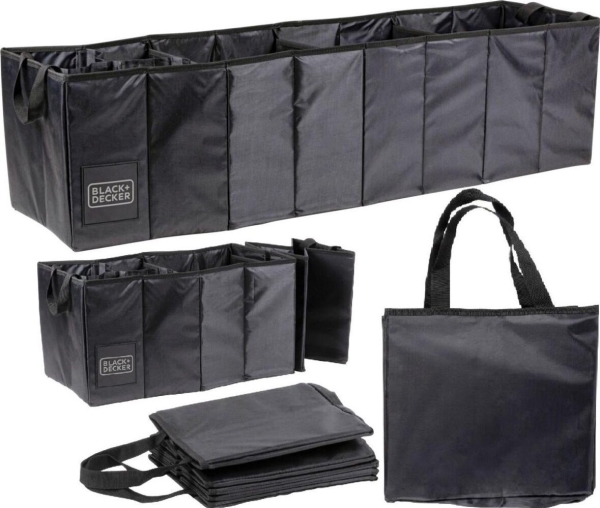 Victoria Sport Organizer Opbevaring Biltaske 110X30x30 Cm Sort + Black&Decker