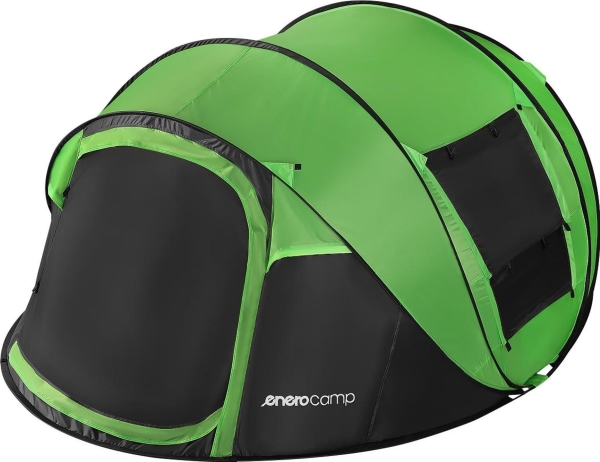 QUEST 4-PERSONERS SJÄLVUPPFÄLLBART TÄLT 280X210X115CM | Utomhus - Camping - Tält | GameStuff