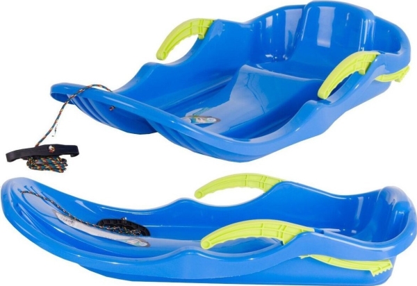 Prosperplast plastsläde med bromsar race s blå | Utomhusleksaker - Slädar och bobar - Slädar & bob | GameStuff