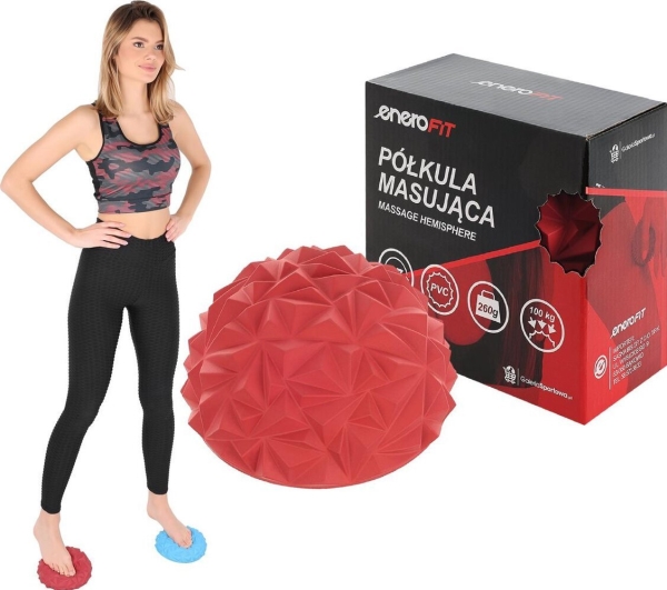 Triton PÓLKULA sensorkula för massage diamant bordeaux ENERO FIT | N - A | GameStuff