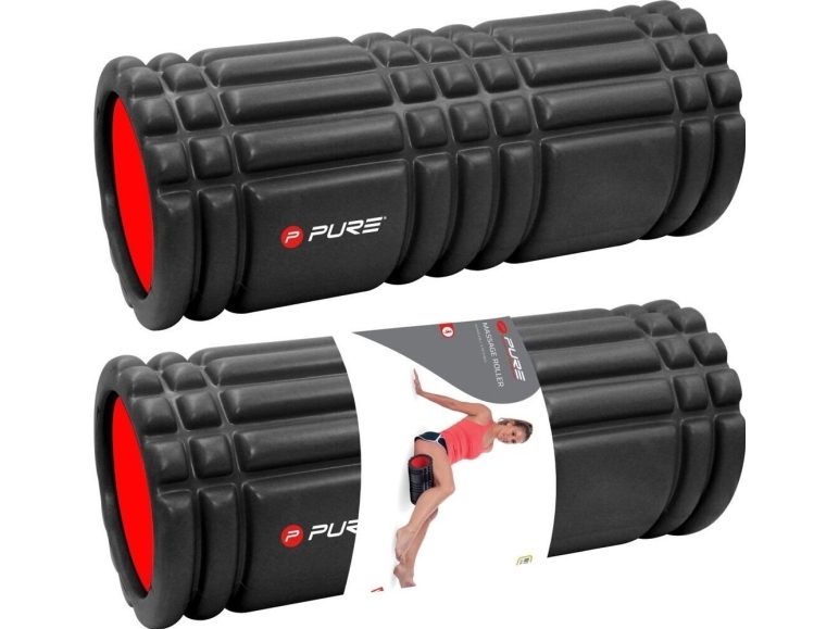 Pure2Improve Træningsrulle 33x15cm sort