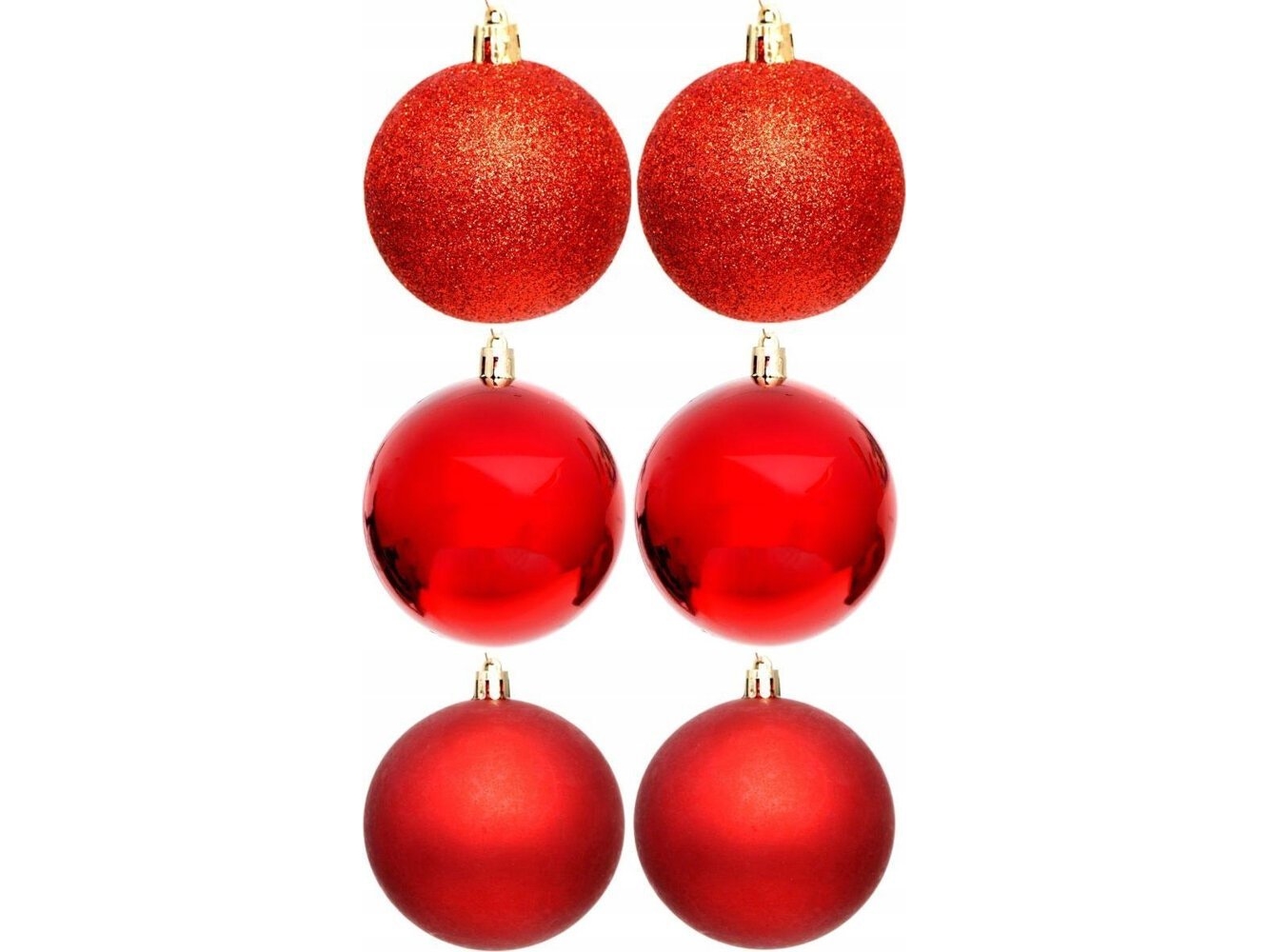 Koopman Decorative Plastic Safety Bomb 6 Sheet B 80Mm Red