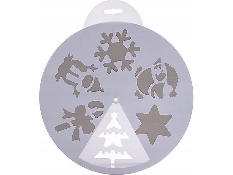 Juldekoration ARTISTIC SNOW TABLET 30CM 6 DEKORATIONER | N - A | GameStuff