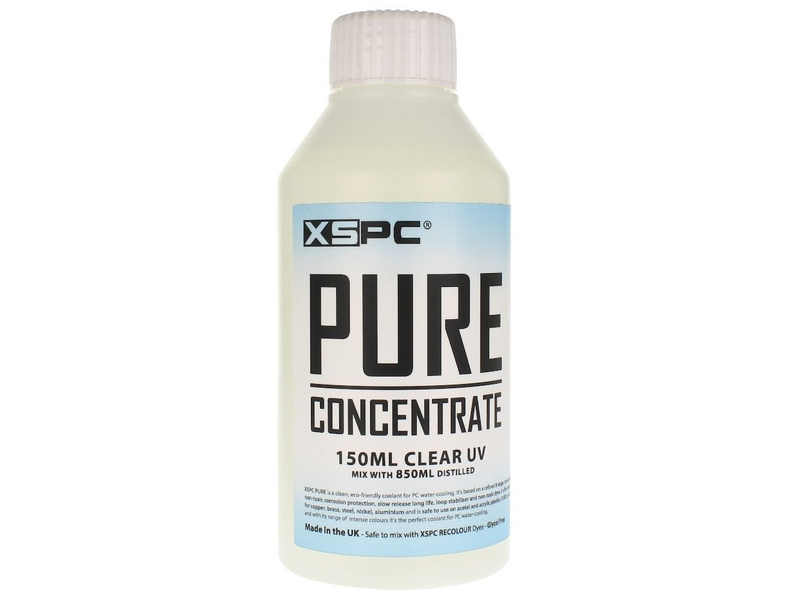 XSPC Pure kølevæskekoncentrat, 150 ml - klar, UV