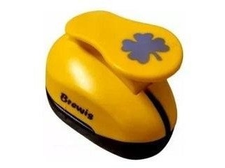 Dekorativ udstansning - Kløver 3,8cm MIX