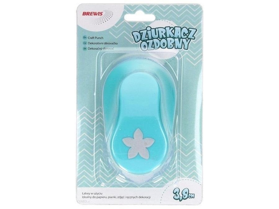 Dekorative Stanze - Blume 3,8Cm Mix