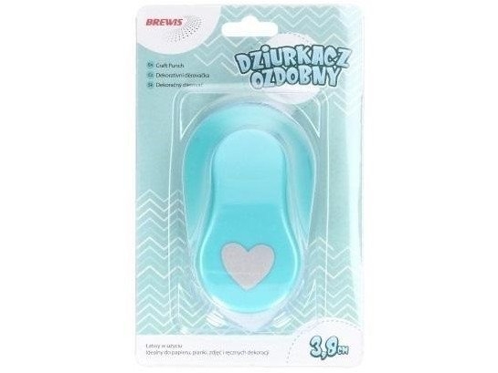 Dekorative Stanze - Herz 3,8Cm Mix