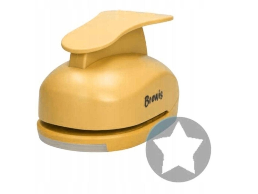 Dekorative Stanze - Stern 7,6Cm Mix