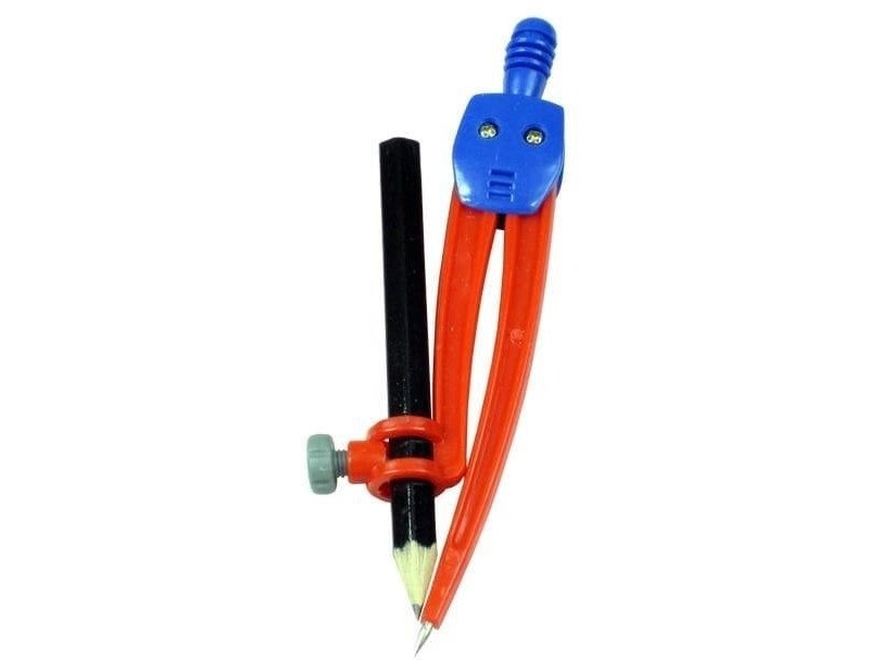 Cirkulär med blyertspenna | Skola & Hobby - Solida färger - Färgkritonger tillbehör | GameStuff