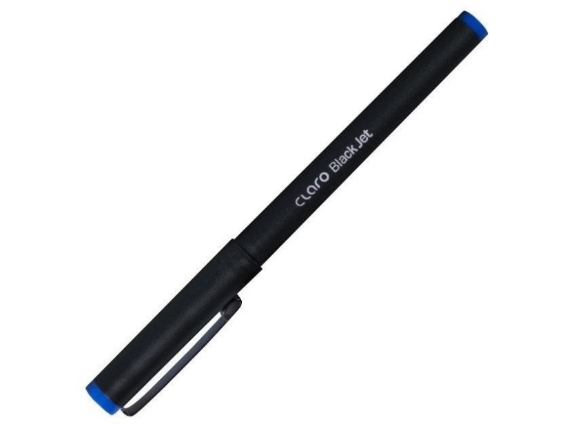 Claro Black Jet 1Mm Blauer Kugelschreiber (10 St.)