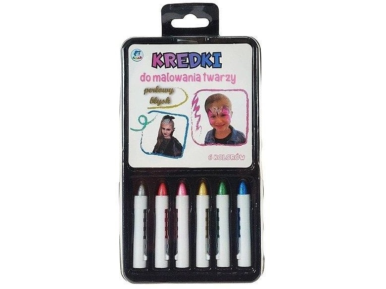 Face painting crayons 6 colors