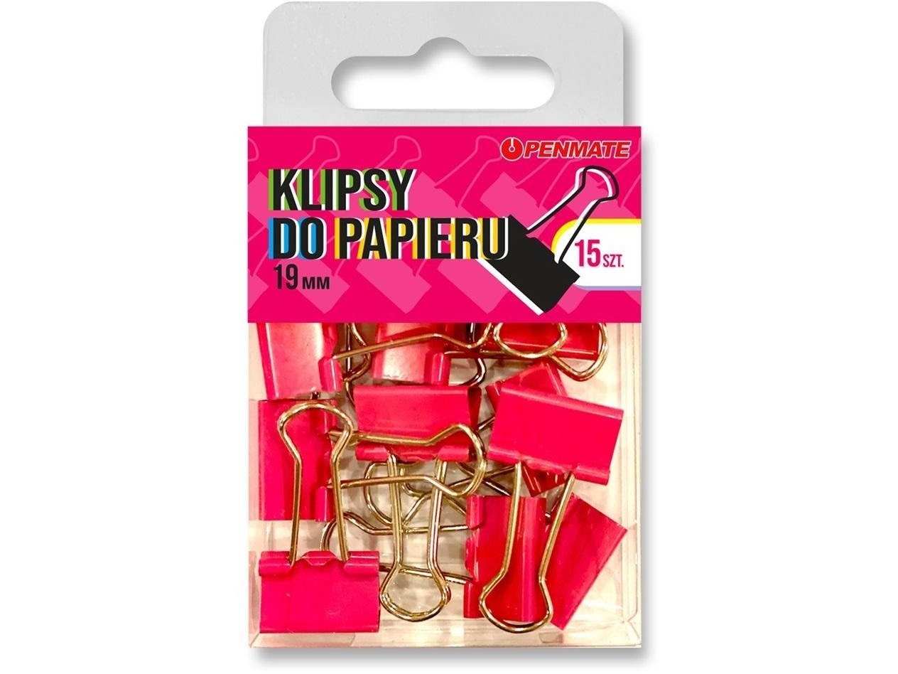 Papirclips 19Mm Pink