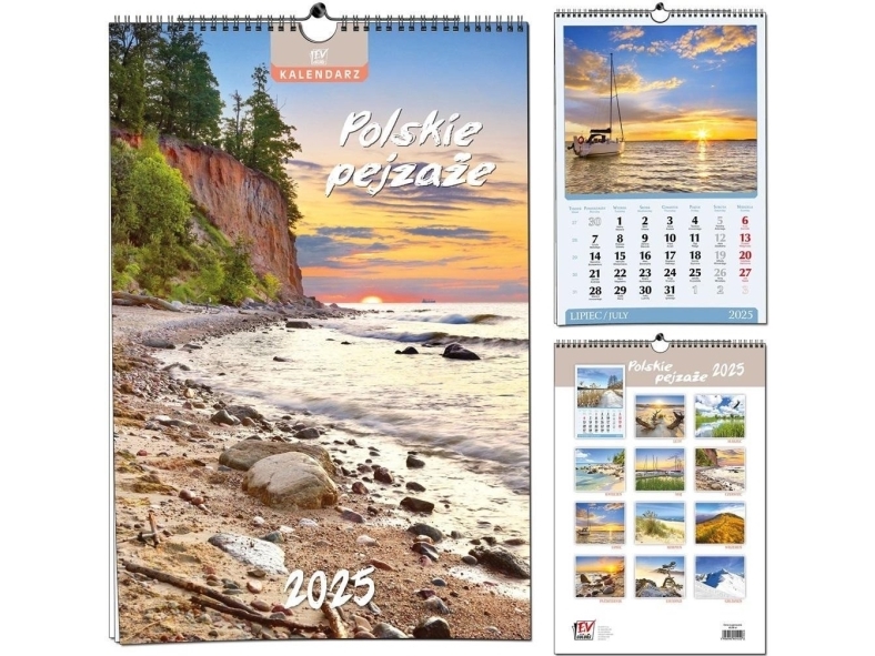 Kalender 2025 13 Plancher B3 Polske Landskaber