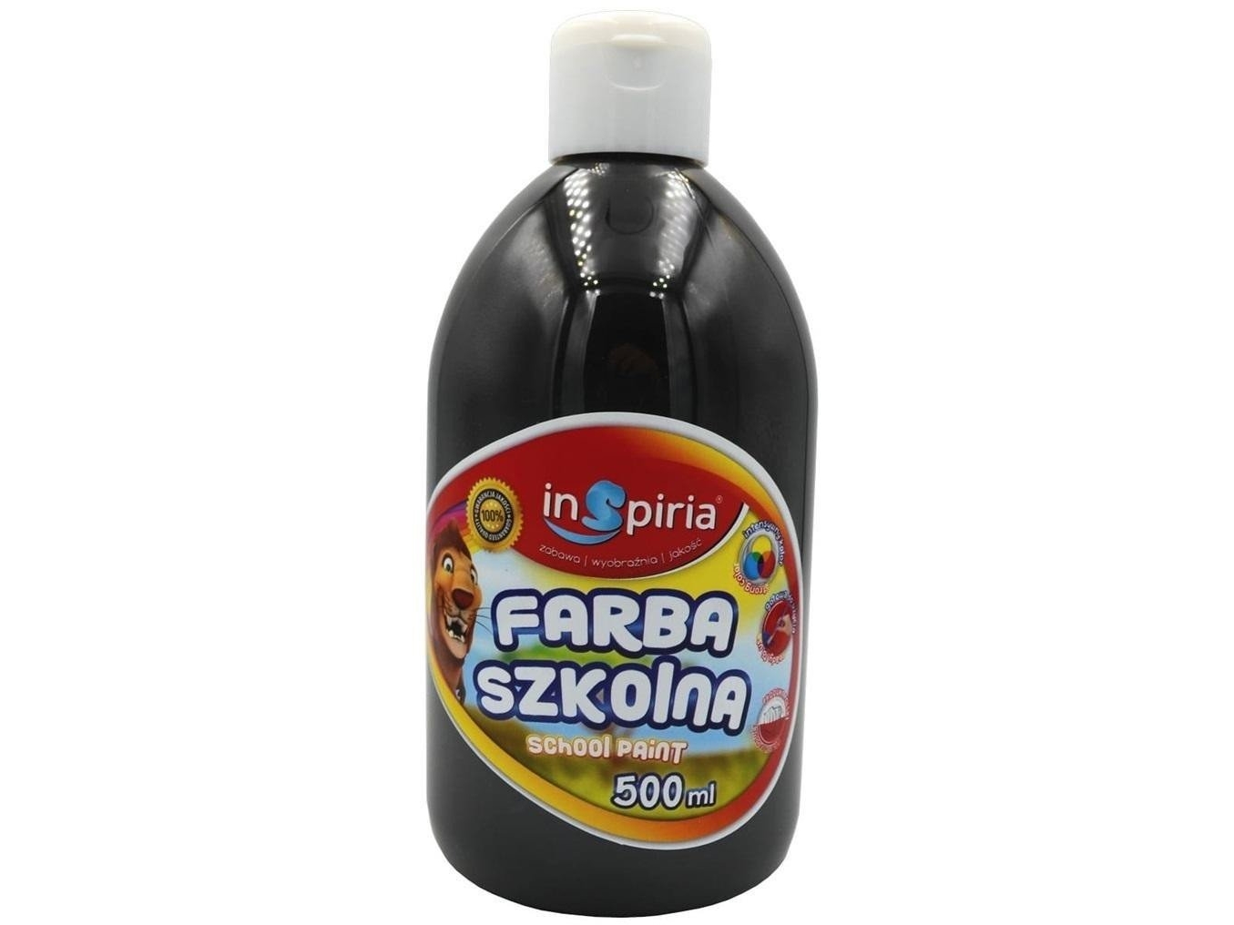 Schulfarbe Schwarz 500 Ml