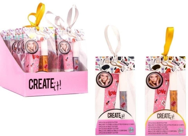 Glans + Glitter Til Kroppen Create It!