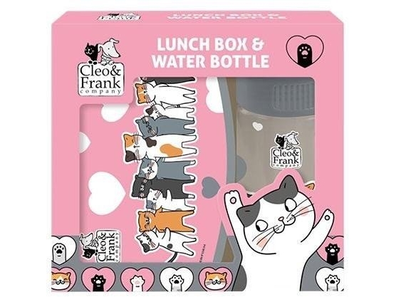Cleo And Frank 39 Cat 330Ml Breakfast Box + Bidon Set