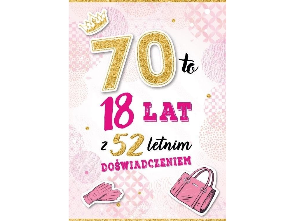 Geburtstagskarte 70