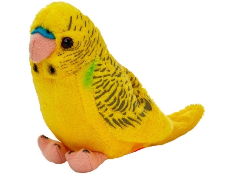 Gelber Gewellter Papagei 13Cm