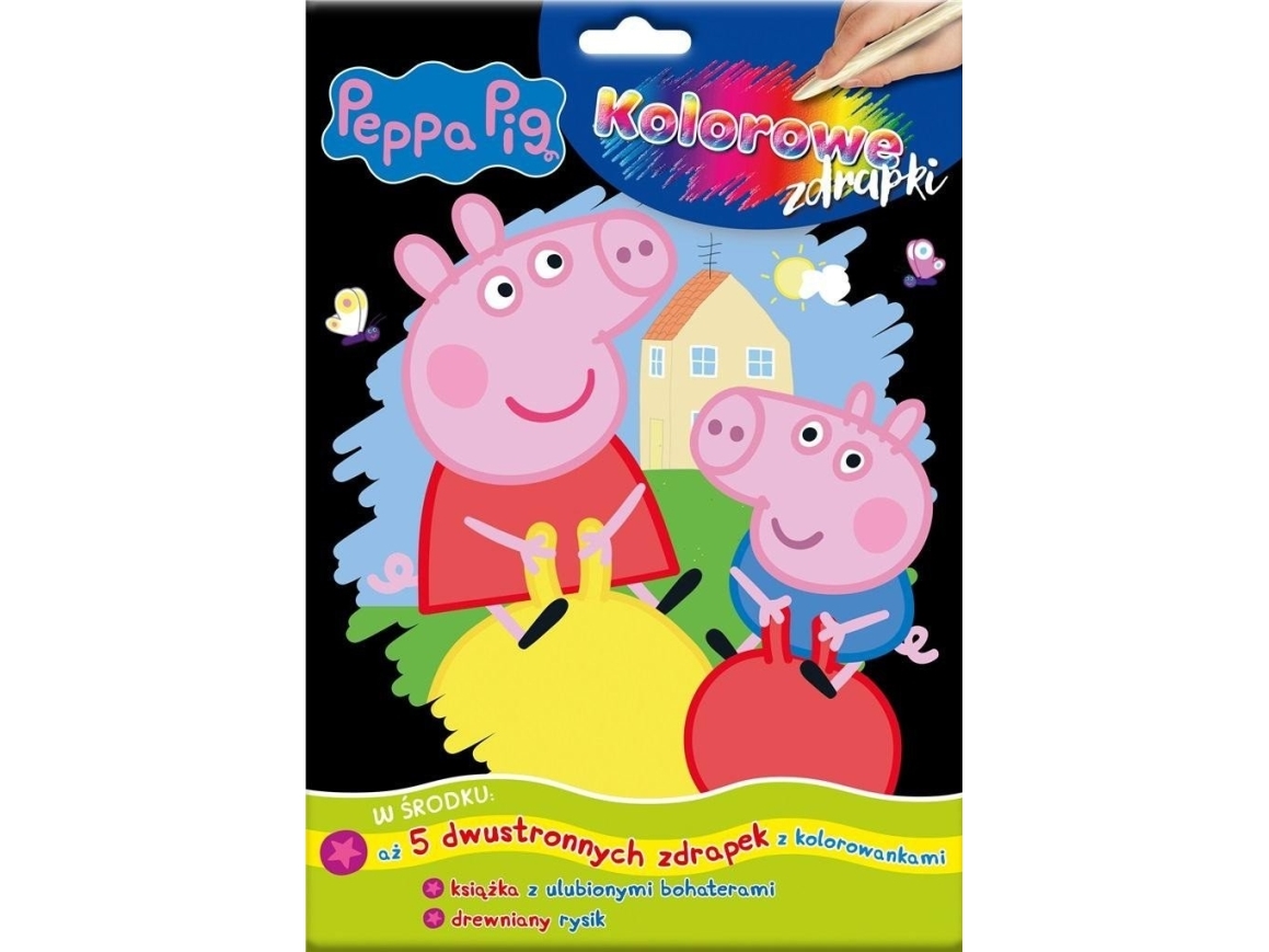 Peppa Pig Farvede Skrabelodder Del 1