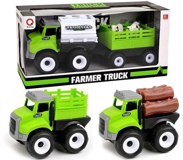 Truck With Trailer And Drive