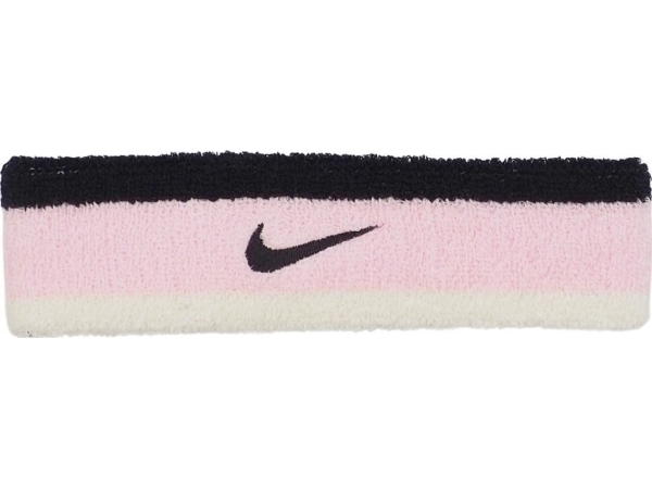 Nike Swoosh pannband rosa, svart och vitt N0001544641 | Sport & Träning - Sportskläder - Fitnesskläder | GameStuff