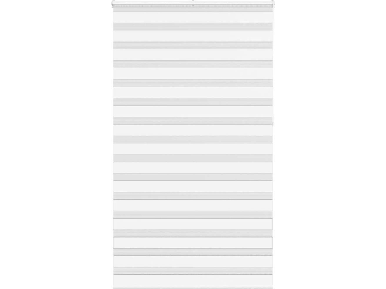 Zebra rullgardin, vit, tygbredd 120,9 cm, polyester | Smarta hem - Smart Home - Gardiner & solskydd - Rullgardiner | GameStuff