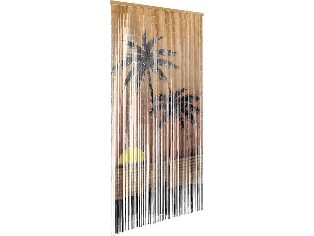 Palm Tree Print insektsgardin 100x200 cm Bambu | Grill, Bål & Terrasse - Terrass - Paviljonger | GameStuff