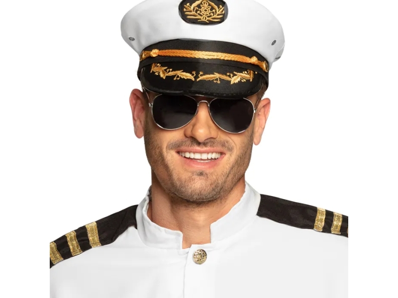 Boland 02532, Karnevalskostüm-Brille, Erwachsener, Männlich, Eisen, Polycarbonat (Pc), Schwarz, 50 G