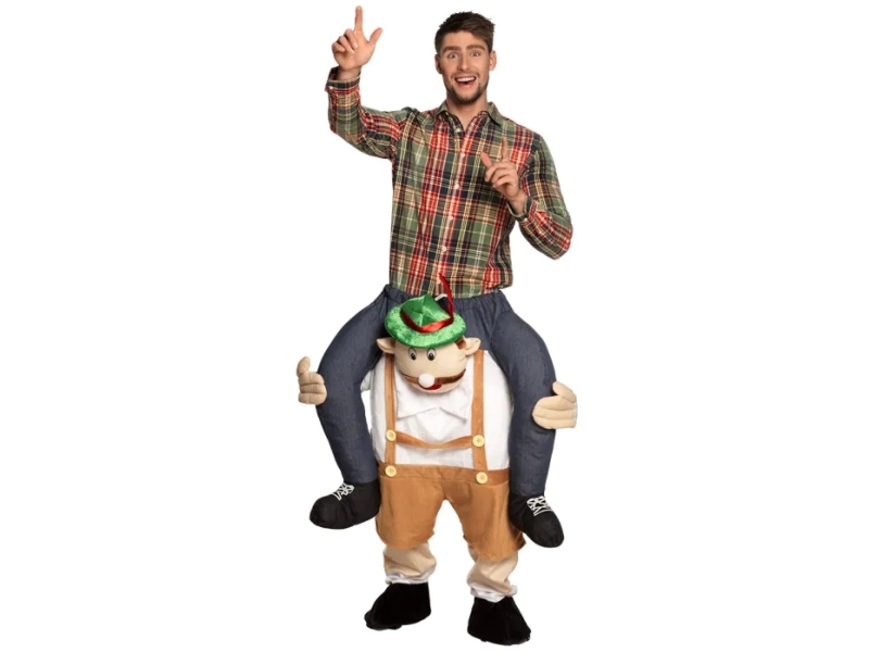 Funny Anton Piggy Back