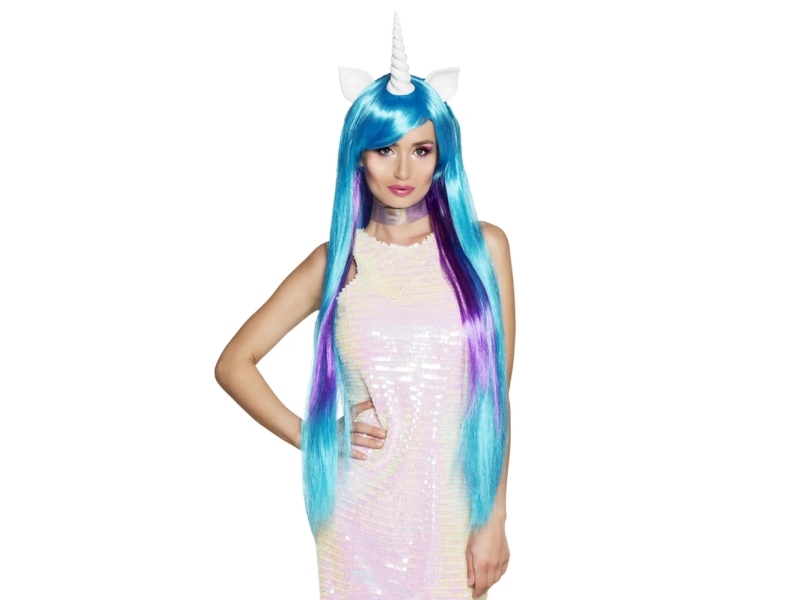 Boland Unicorn Stardust, Gerade, Blau, Frauen, Polyester, Karneval, 380 G