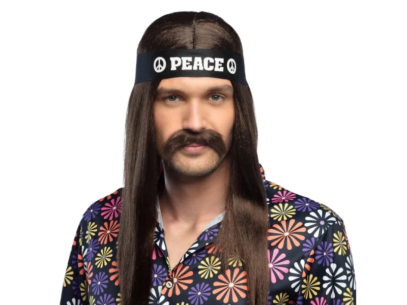 Boland 01812, Maskeradmustasch, Vuxen, Hankoppling, Polyester, Brun, 12 g | Leksaker - Rollek - Kostym tillbehör | GameStuff