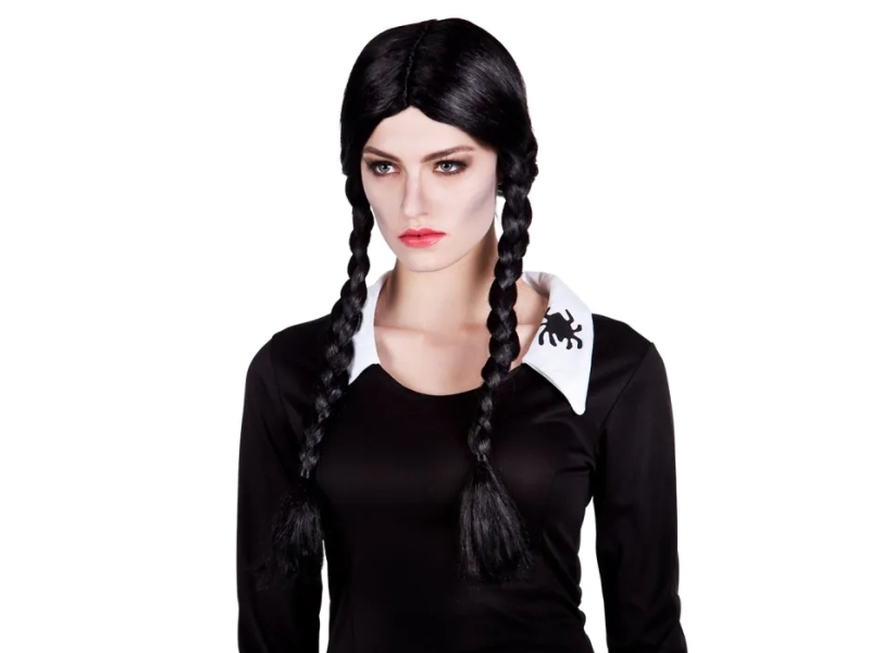 Boland 86097, Smart Dress Perücke, Erwachsene, Weiblicher Stecker, Polyester, Schwarz, 325 G