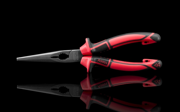 Rittal AS 4054.850, Nåltänger, 1000 V, 200 mm, 210 g, 215 g | Verktyg & Verkstad - Tänger - Rör- och Elektronikgriptång | GameStuff